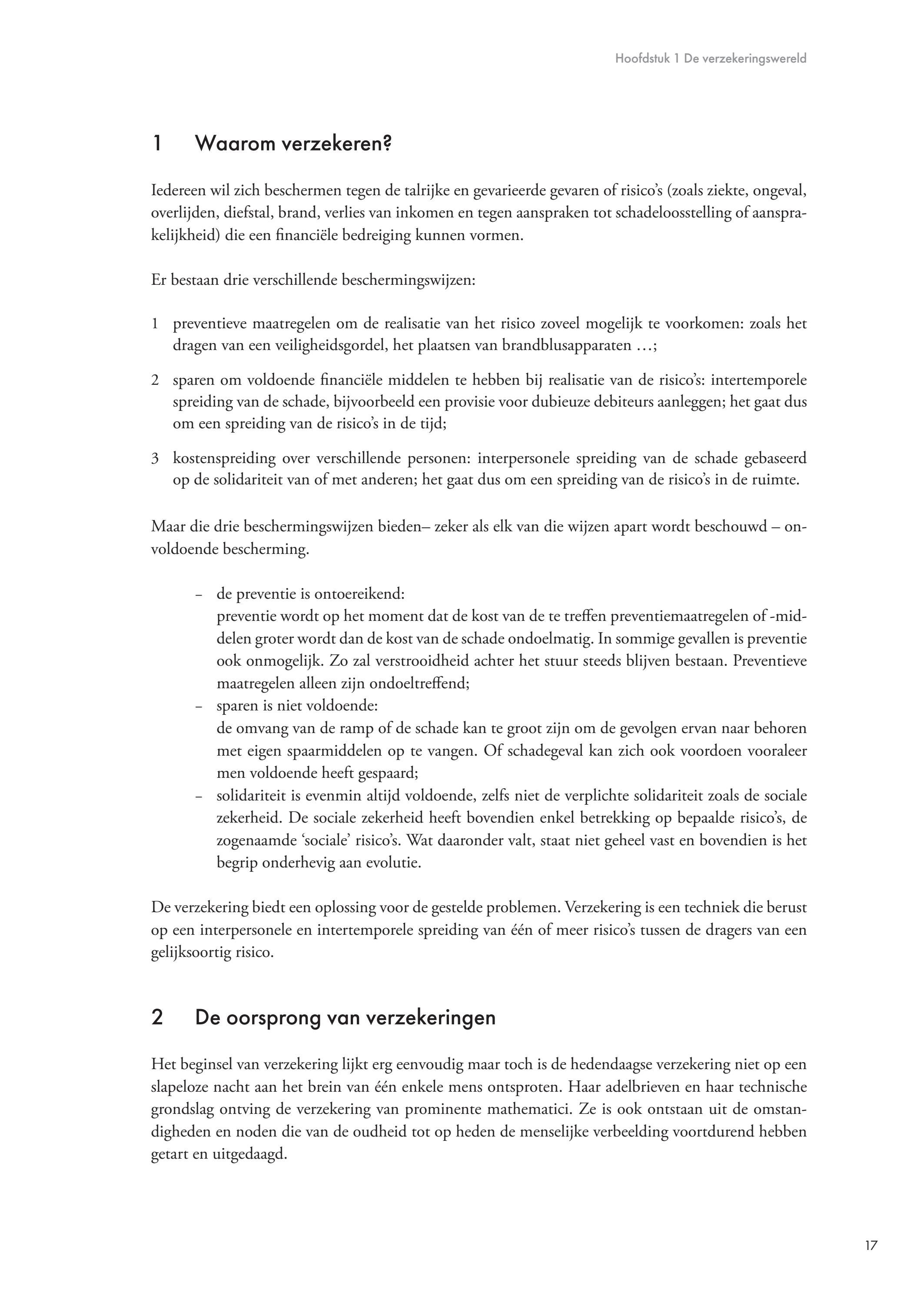 Praktisch verzekeringsrecht_2021_voorbeeldhoofdstuk by VAN IN Issuu