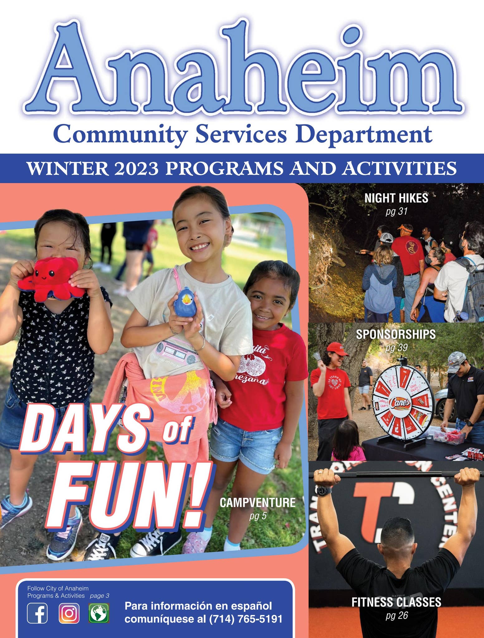 Winter 2023 Activity Guide by anaheimplays - Issuu