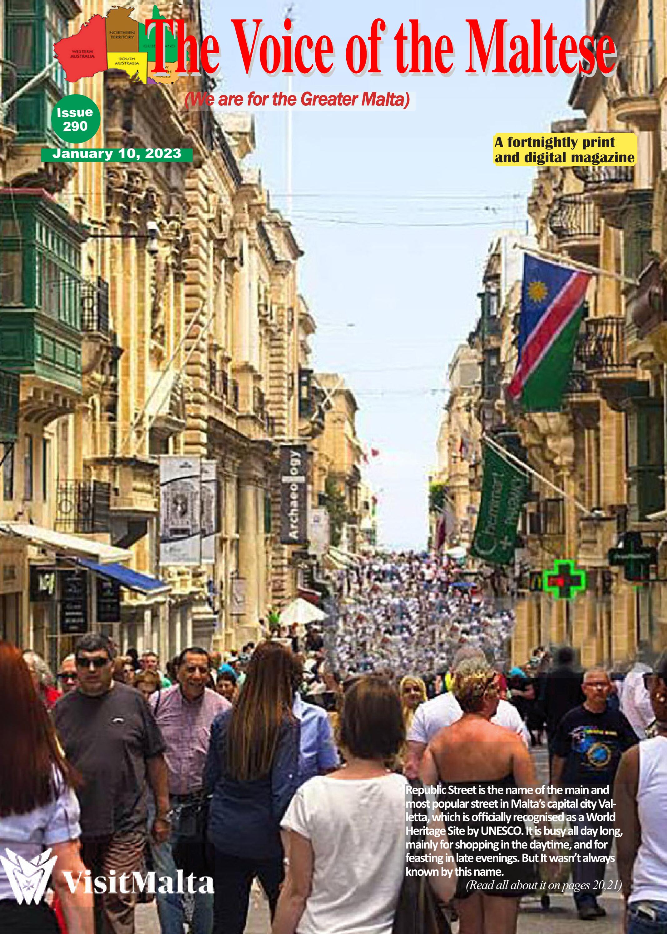 The Voice of the Maltese No.290 by The Voice of the Maltese - Issuu