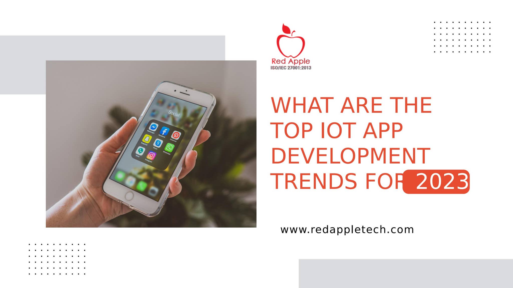 What are the Top IoT App Development Trends for 2023? by RedAppleTech ...