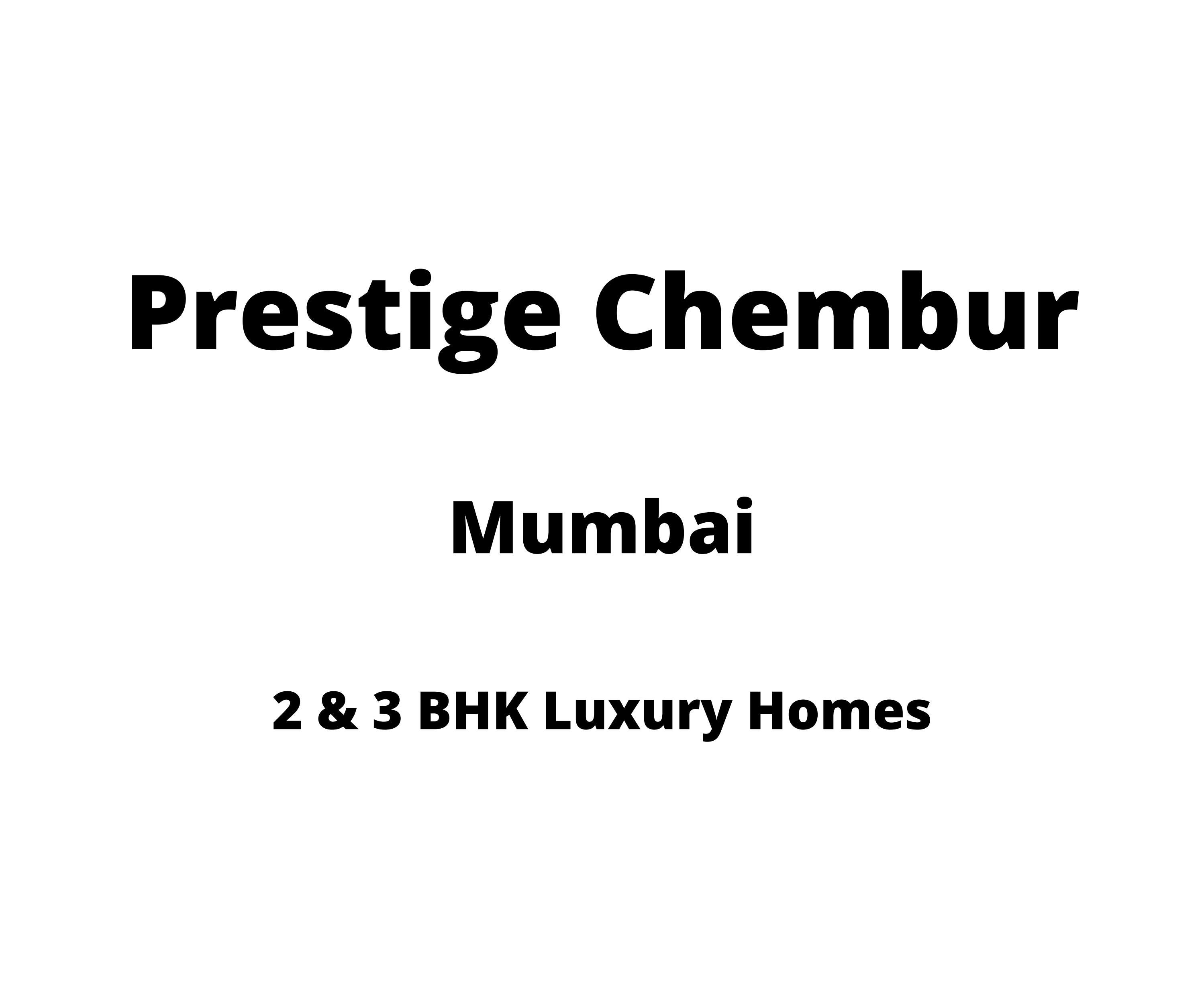 Prestige Chembur Mumbai EBrochure by Omana Consulting Issuu