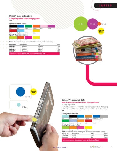 Demco, Inc. EA 教育 Library Essentials 家具目录 第 19 页