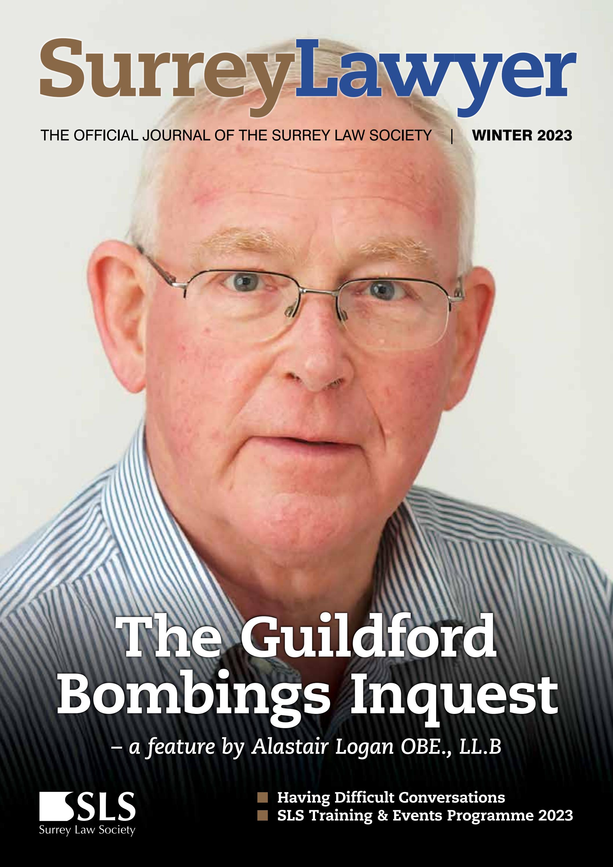 Surrey Lawyer January 2023 by Benham Publishing Limited Issuu