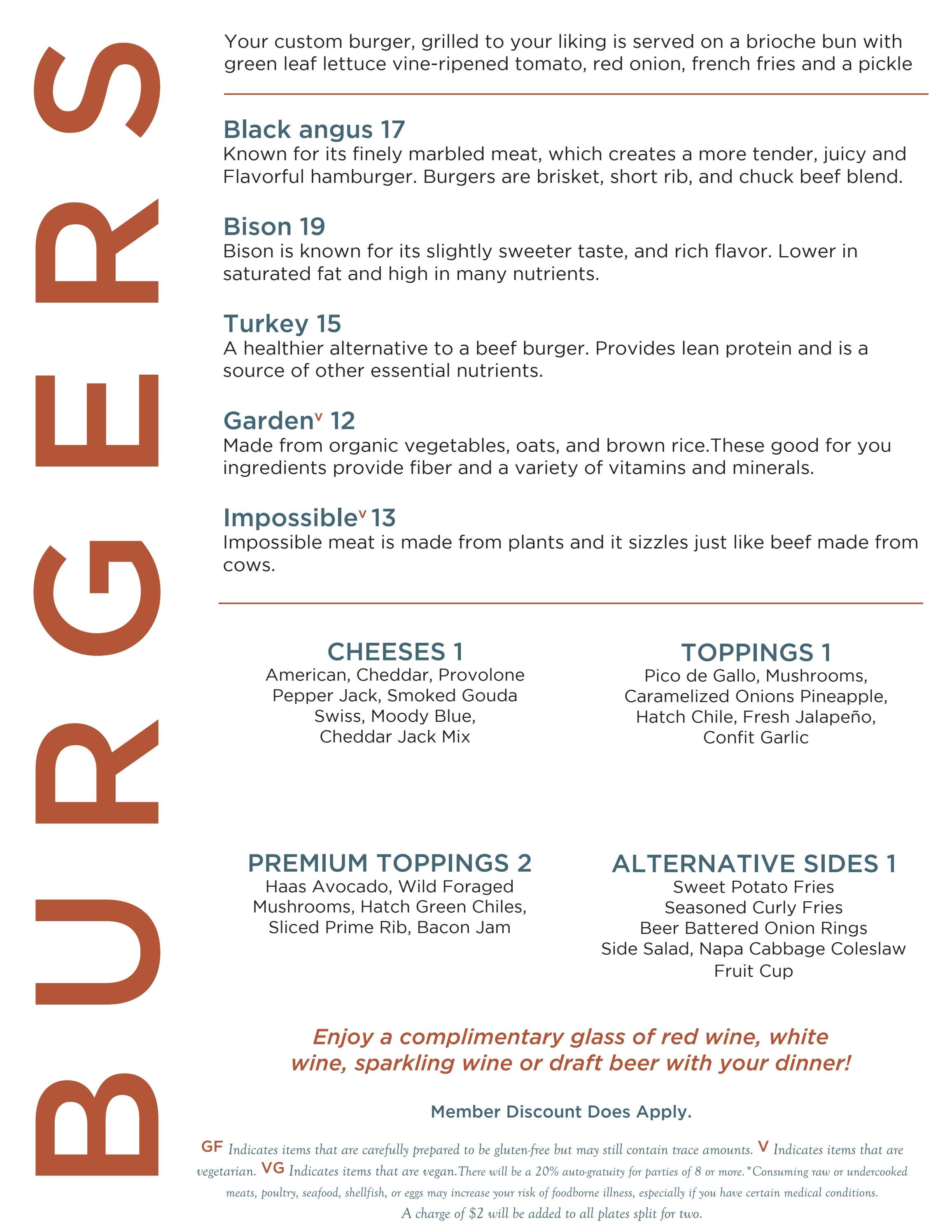 Burger Night Menu January 2023 by Issuu