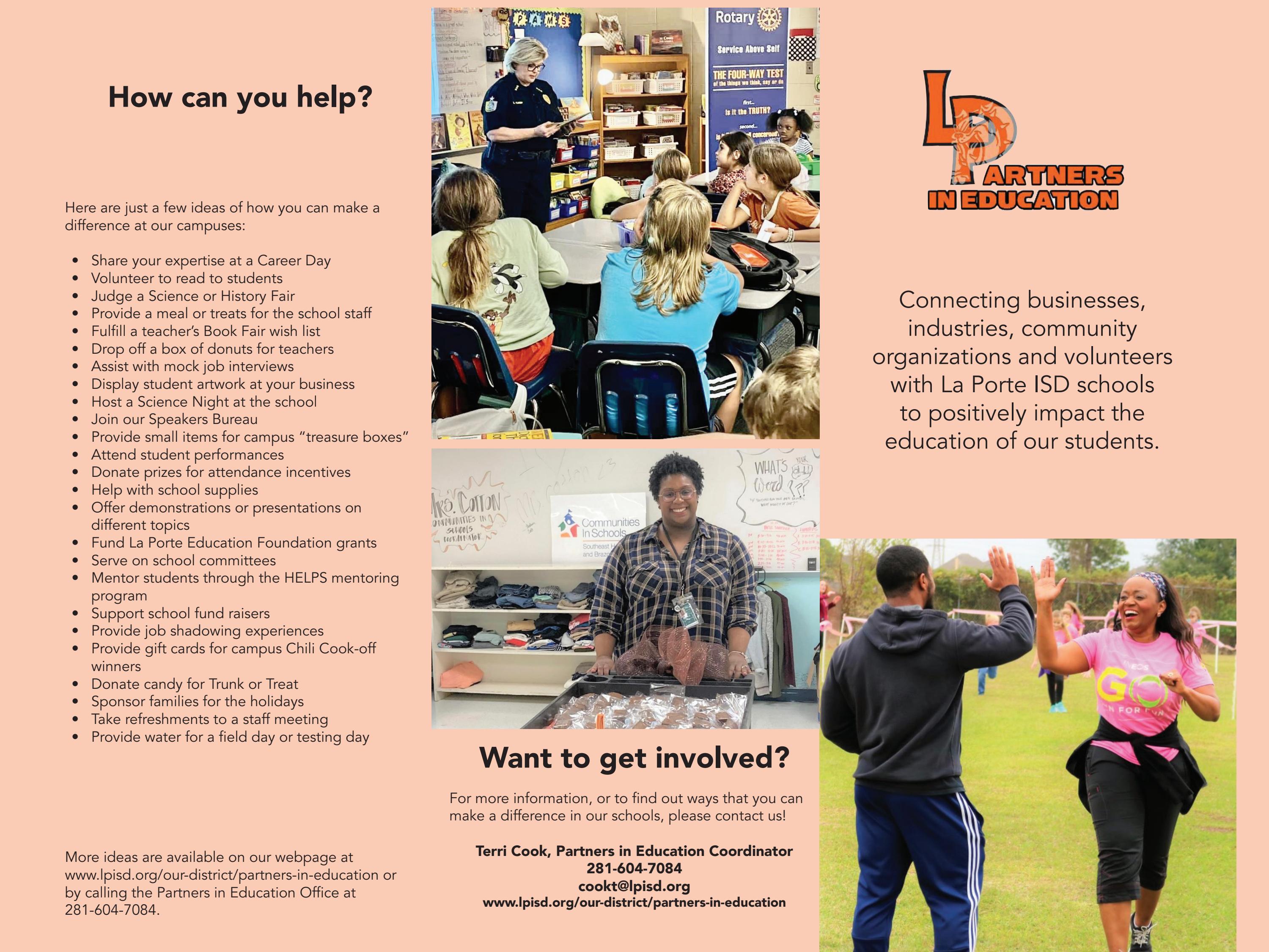 La Porte ISD Partners in Education by lpisd - Issuu