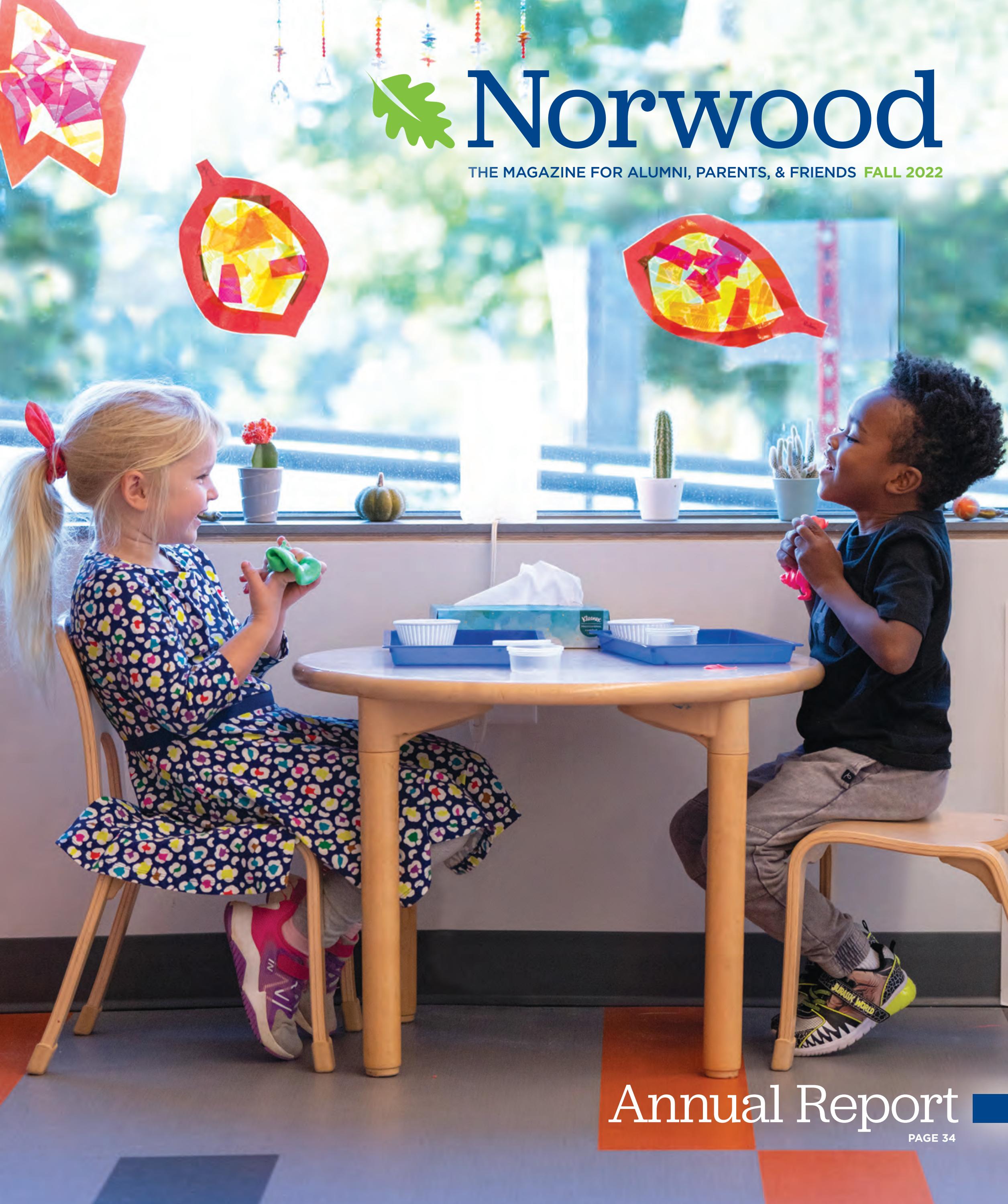 Norwood Magazine Fall 2022 by lgillnorwoodschool Issuu