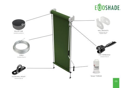 Eqoshade 室外 Roller Screens 第 5 页