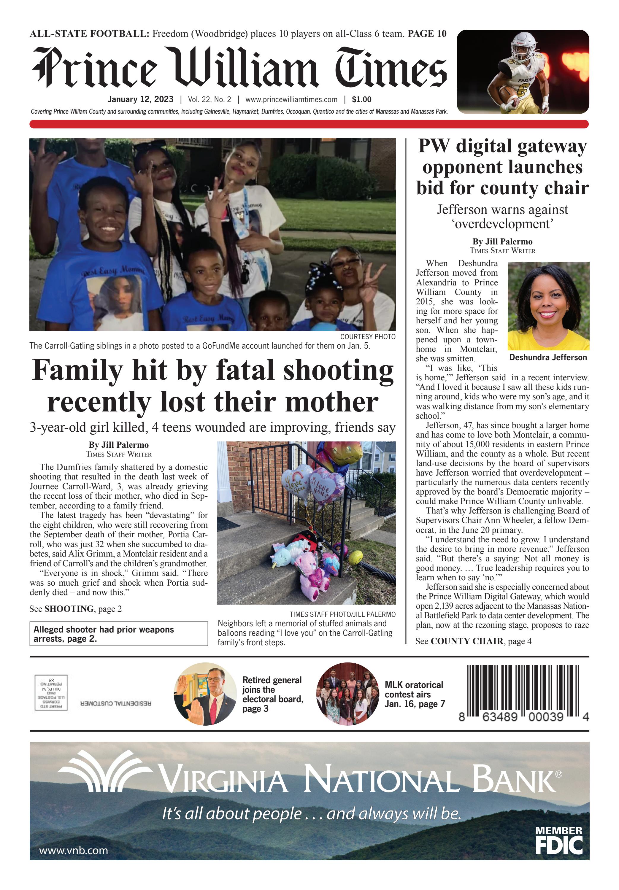 Prince William Times 01/12/2023 by Fauquier Times (52 issues) & Prince ...