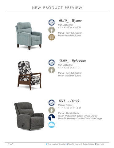 Best Home Furnishings Motion × Recliners 家具目录 - Fall 2022 第 14 页