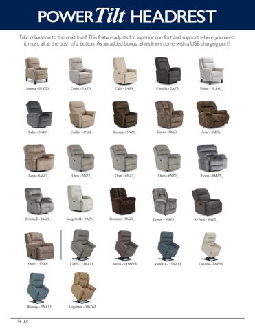 Best Home Furnishings Motion × Recliners 家具目录 - Fall 2022 第 20 页