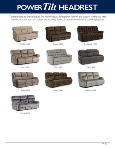 Best Home Furnishings Motion × Recliners 家具目录 - Fall 2022 第 21 页