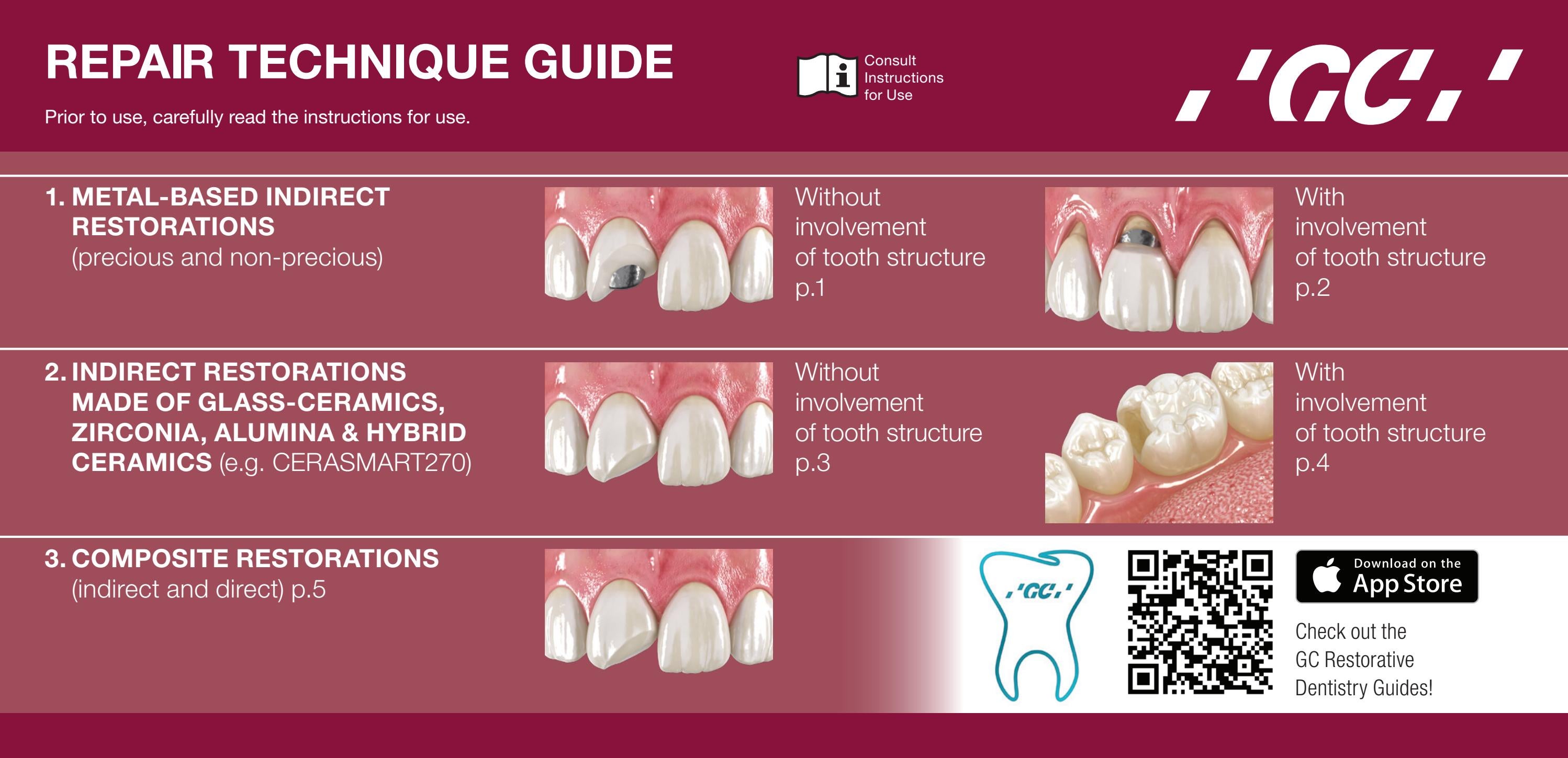 GC REPAIR TECHNIQUE GUIDE by Henry Schein Australia Issuu
