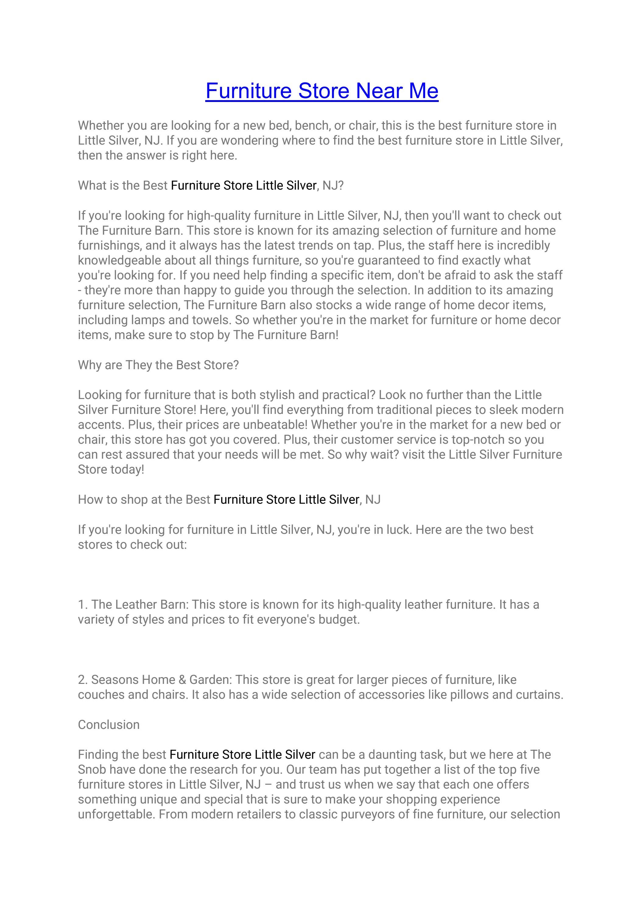 Furniture store near me by Platypus Home - Issuu
