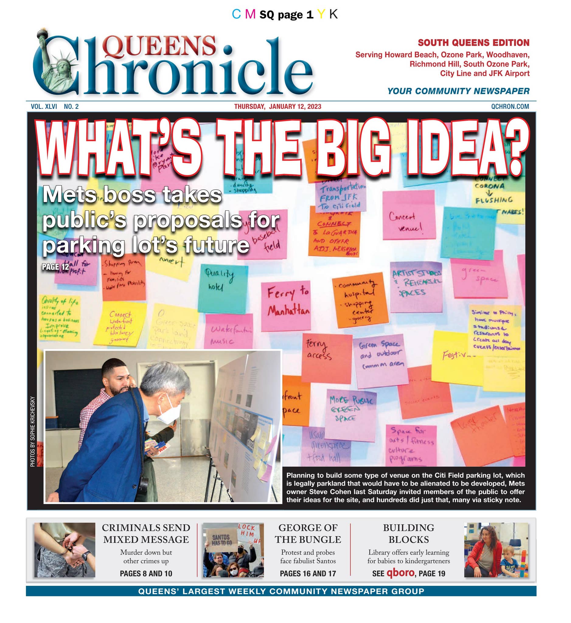 Queens Chronicle South Edition 01-12-23 by Queens Chronicle - Issuu