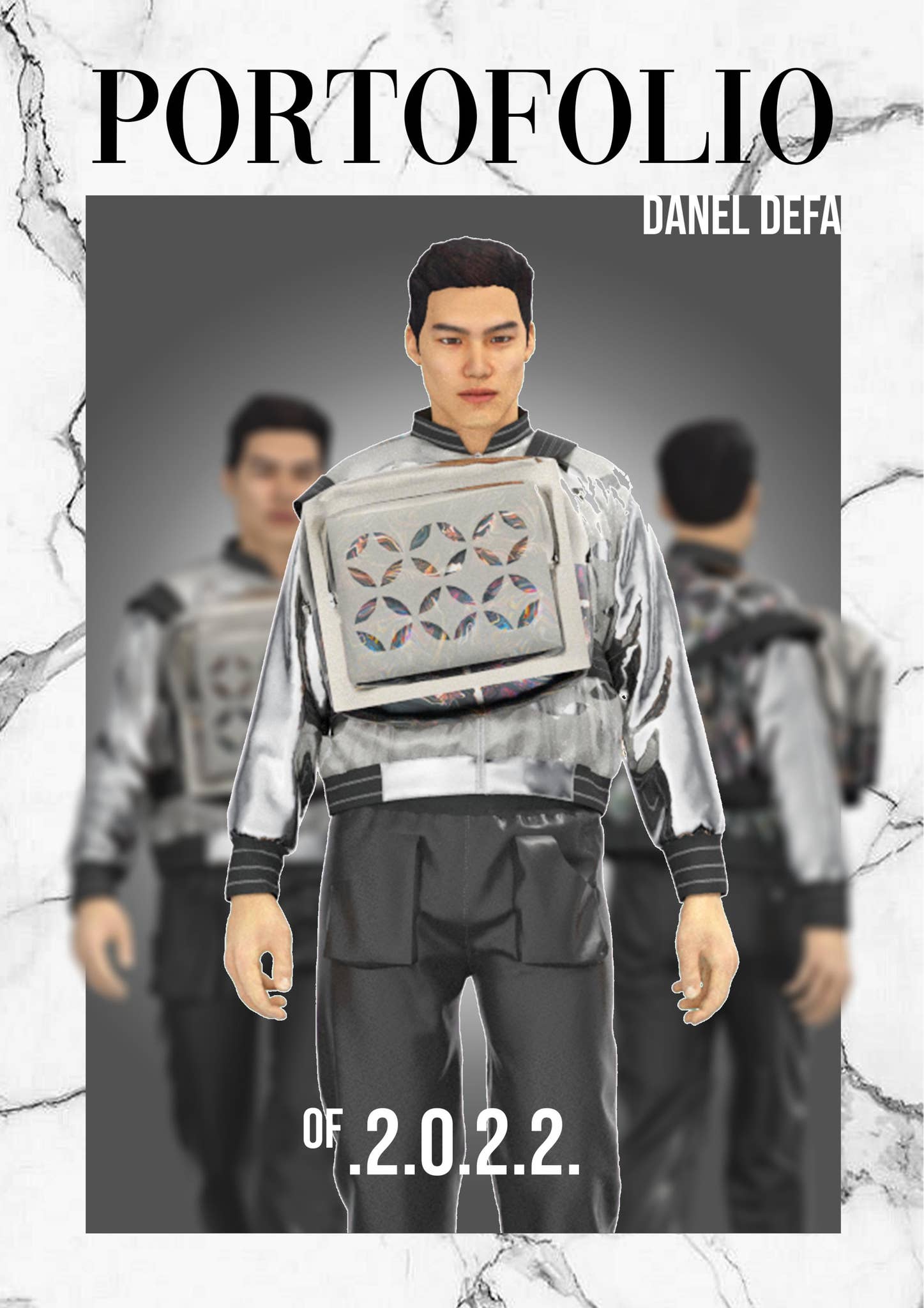 TRANSCENDENT KAWUNG | Pattern Drafting Final Project on CLO3D by Danel ...