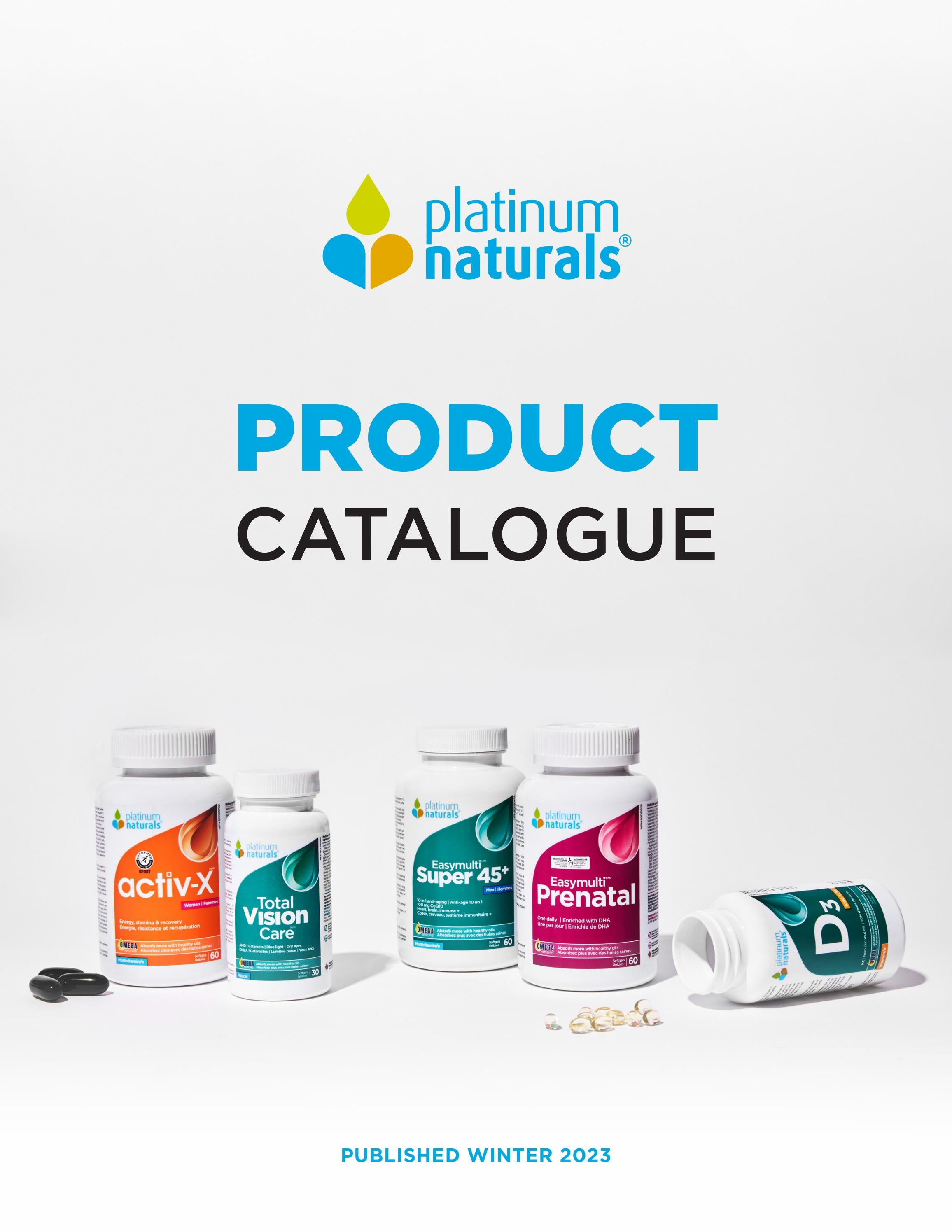 Platinum Naturals Product Catalogue Winter 2023 by Platinum Naturals