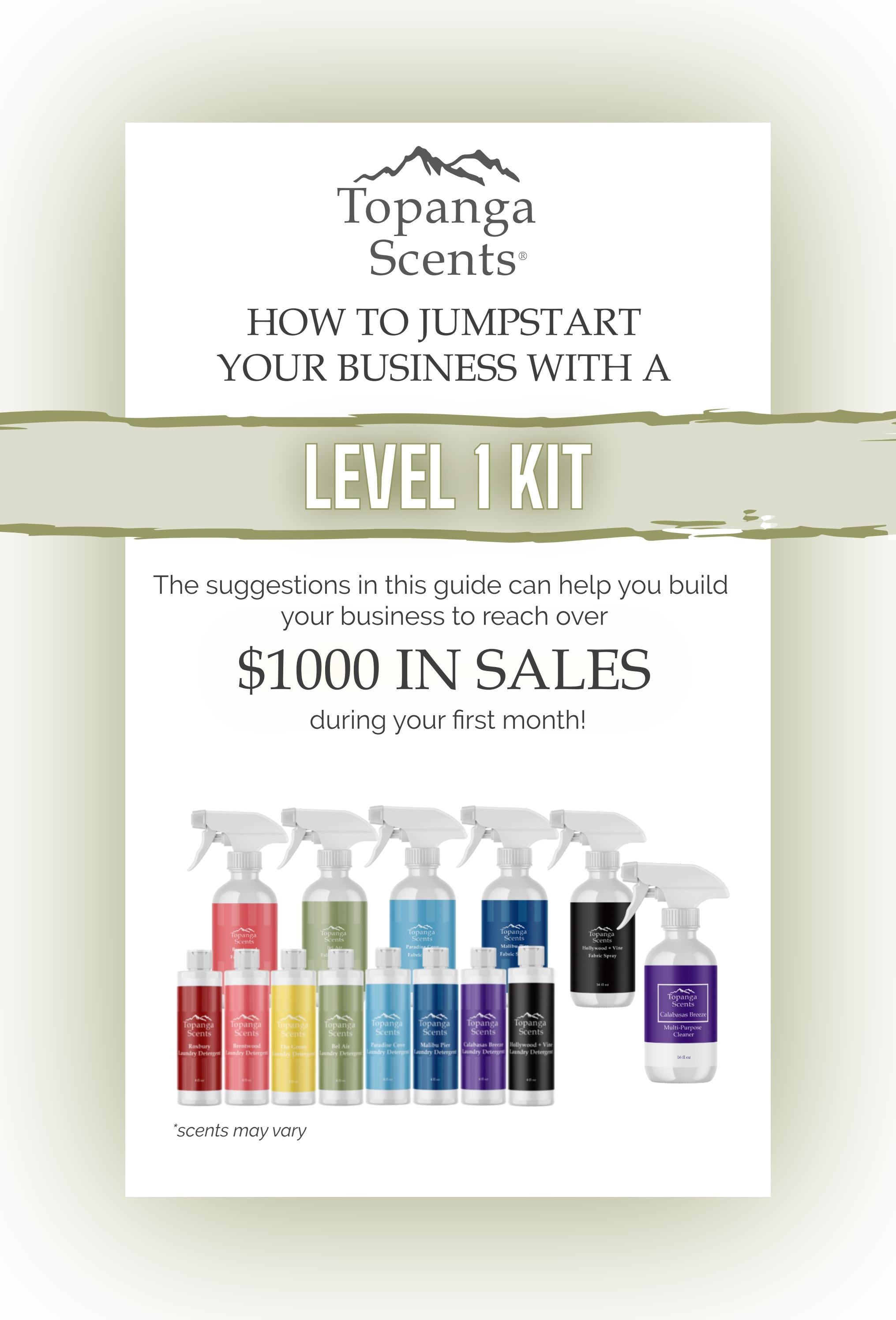 Topanga Scents Level 1 Kit Flyer by topangascentsllc Issuu