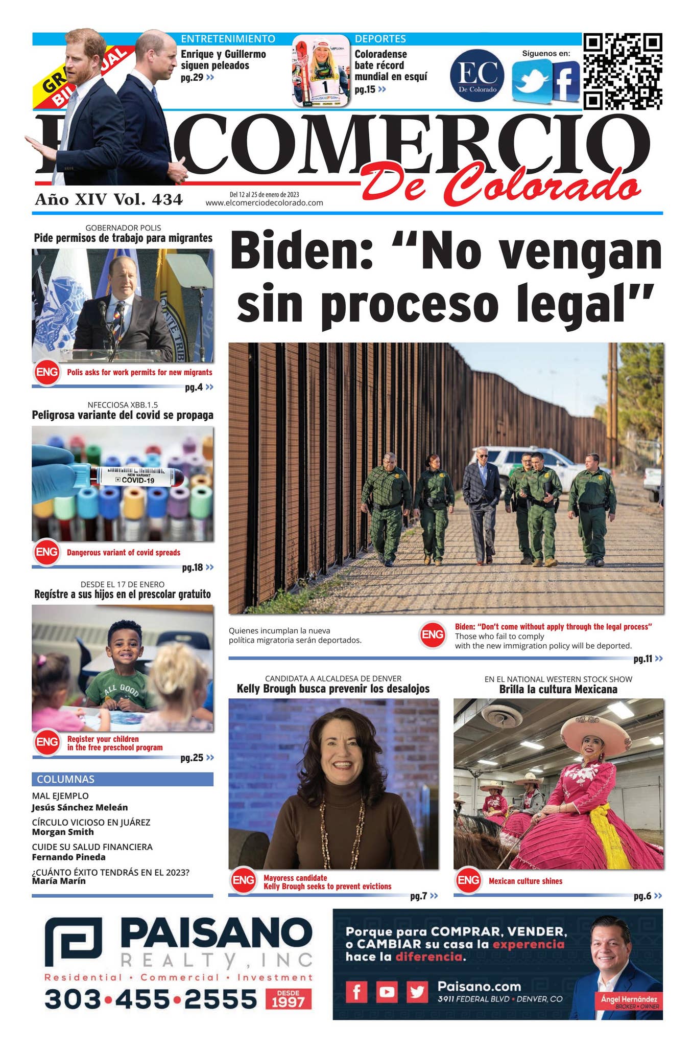 El Comercio de Colorado Edition 434 December 12th 2022 by El Comercio ...