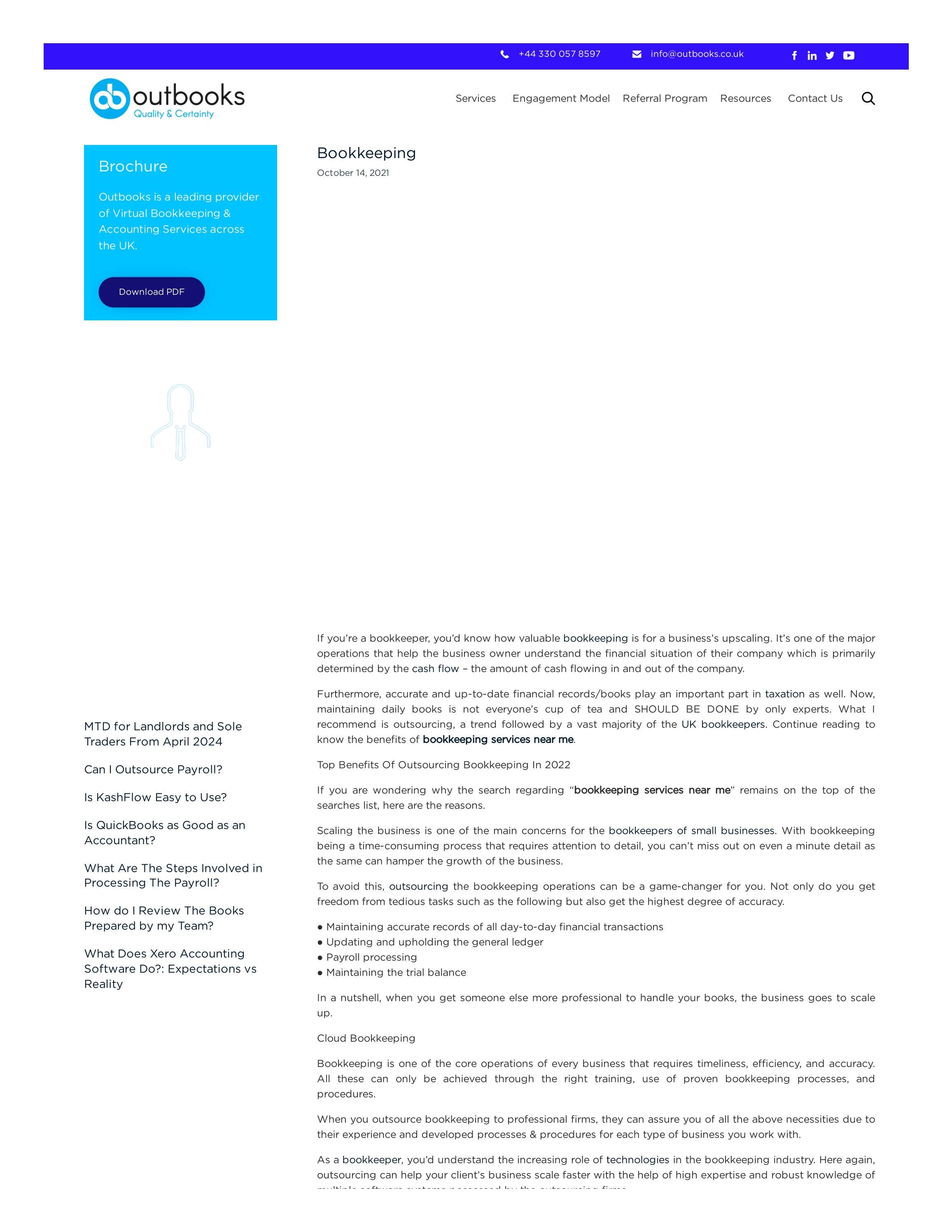 Outsourcing accounting & bookkeeping services near me by Andreas uk Issuu