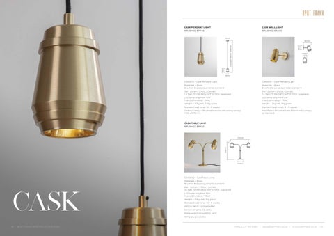 seasonsoflivingofficial 灯饰目录 · Bert Frank Specifications 册 2022 第 10 页