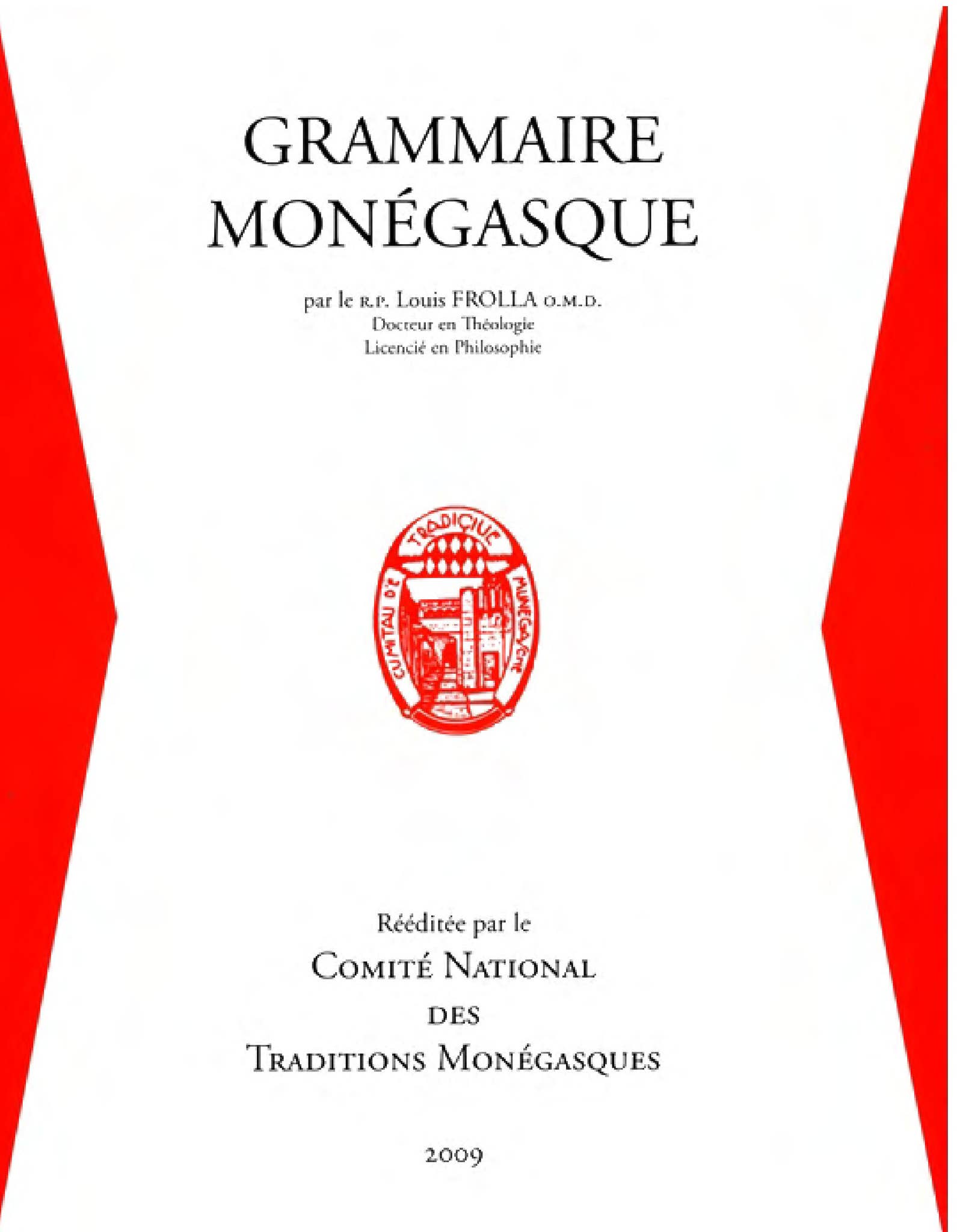 Gramatica Ligur Monegasque - Principado de Monaco by Julian - Issuu