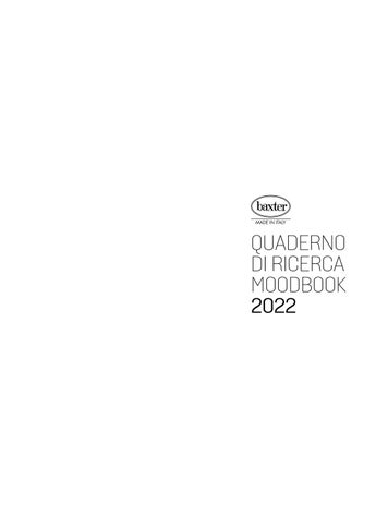 Baxter MoodBook 2022 第 3 页