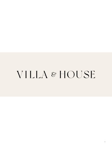 2023 Villa & House 家具目录 第 3 页