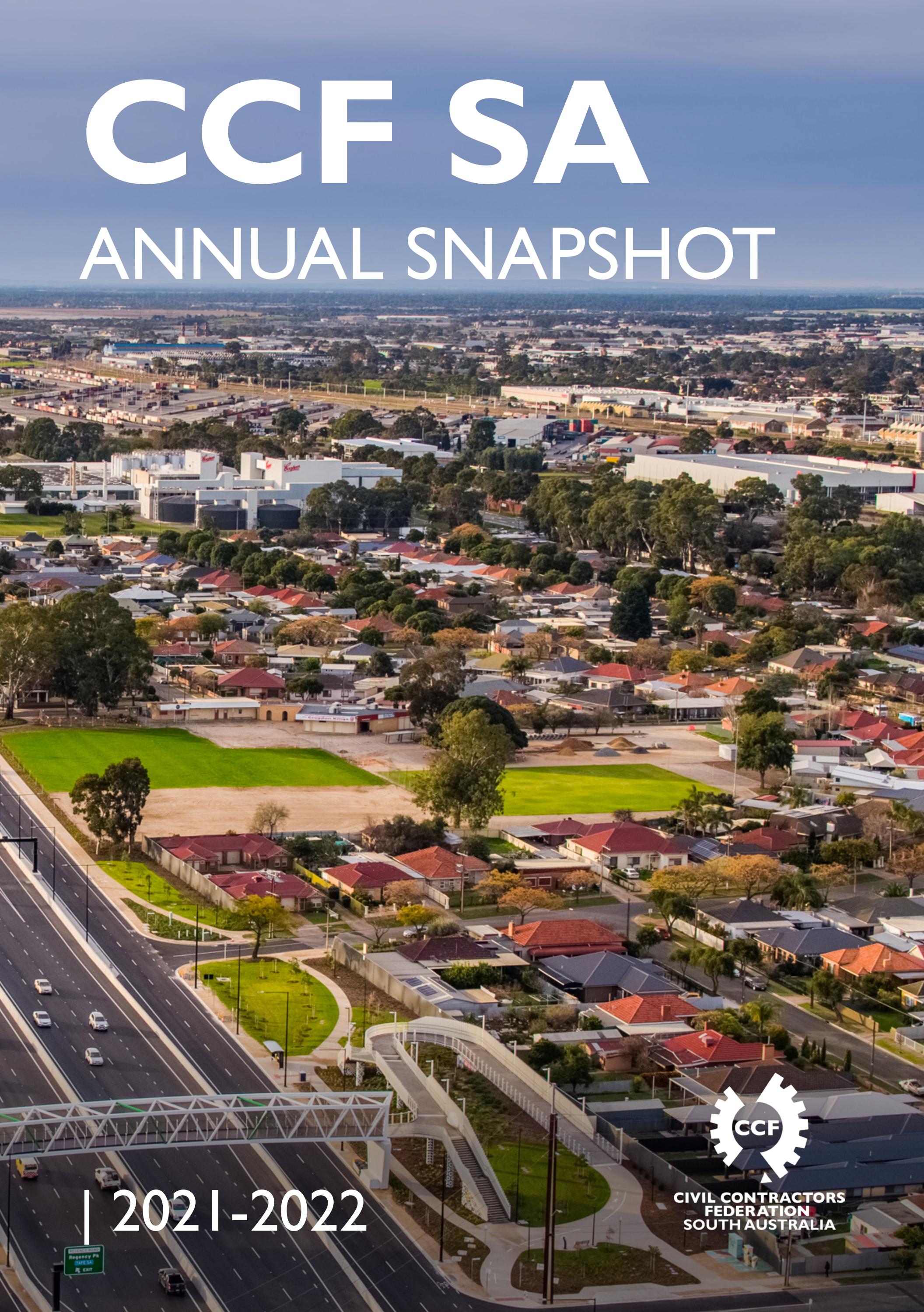 CCF SA Annual Snapshot 2021 2022 By Civil Contractors Federation SA Issuu
