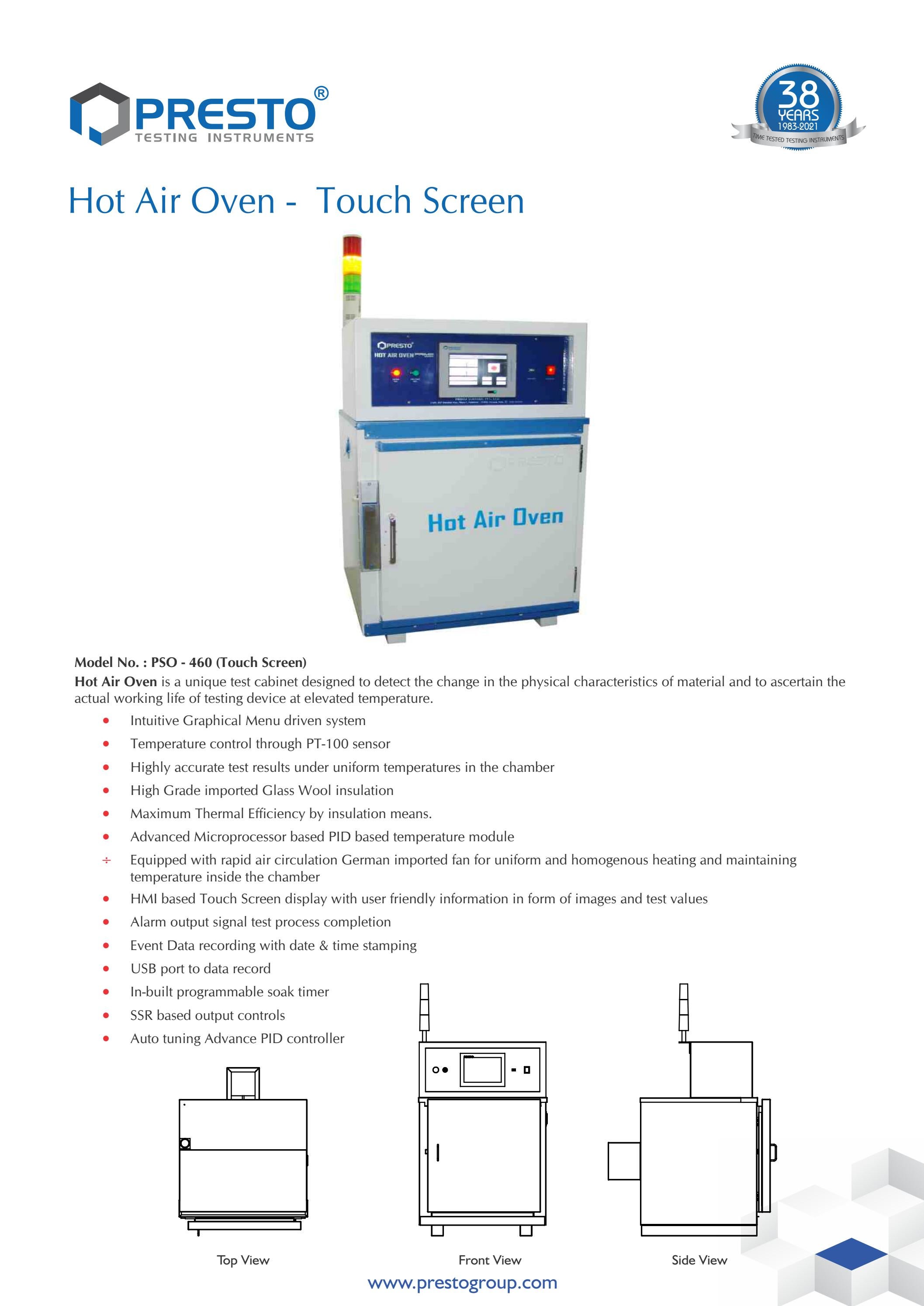 hot air oven Manufacturer and Supplier by Prestogroupweb Issuu