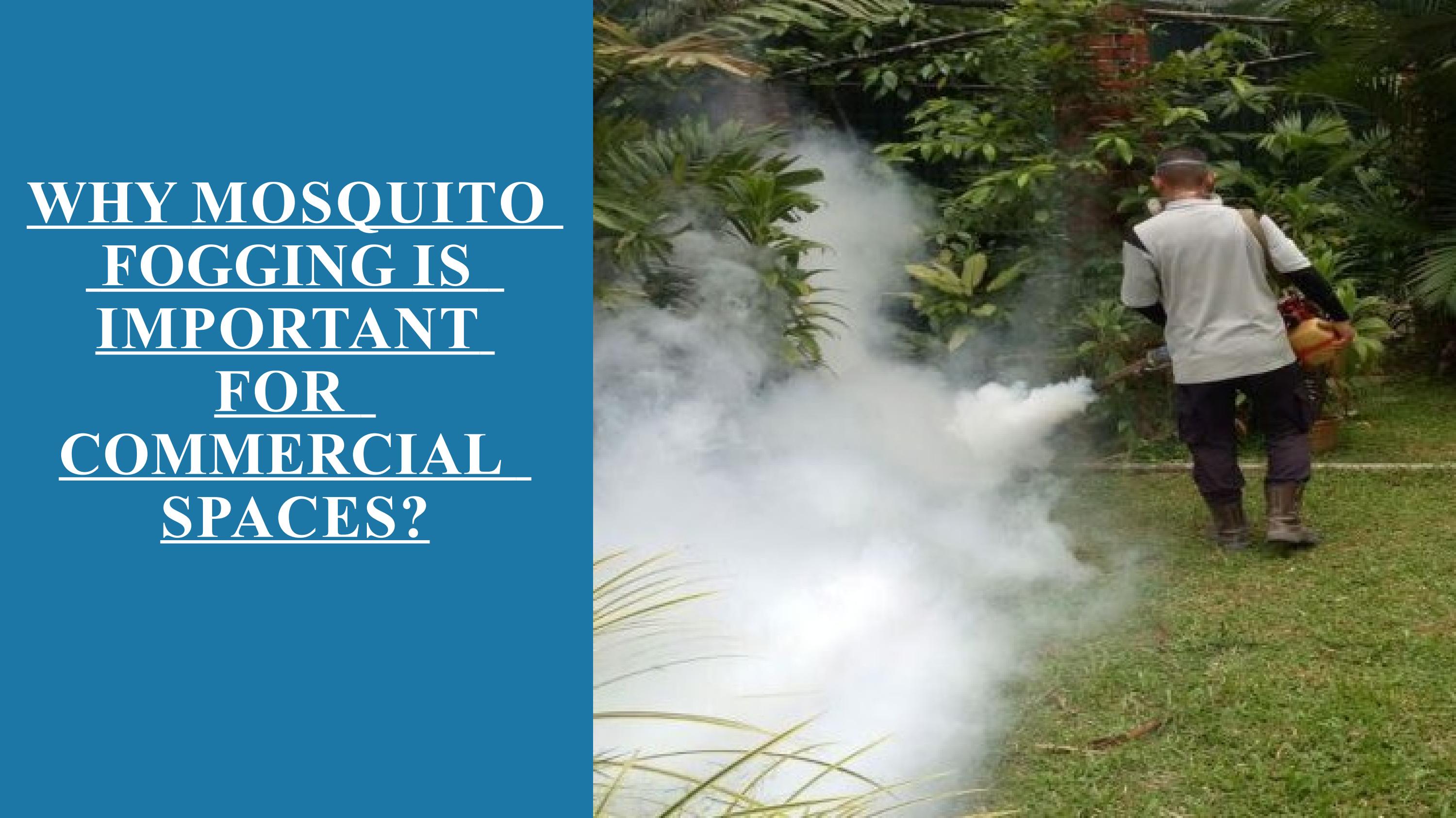Why Mosquito Fogging Is Important for Commercial Spaces? by proservpest Issuu