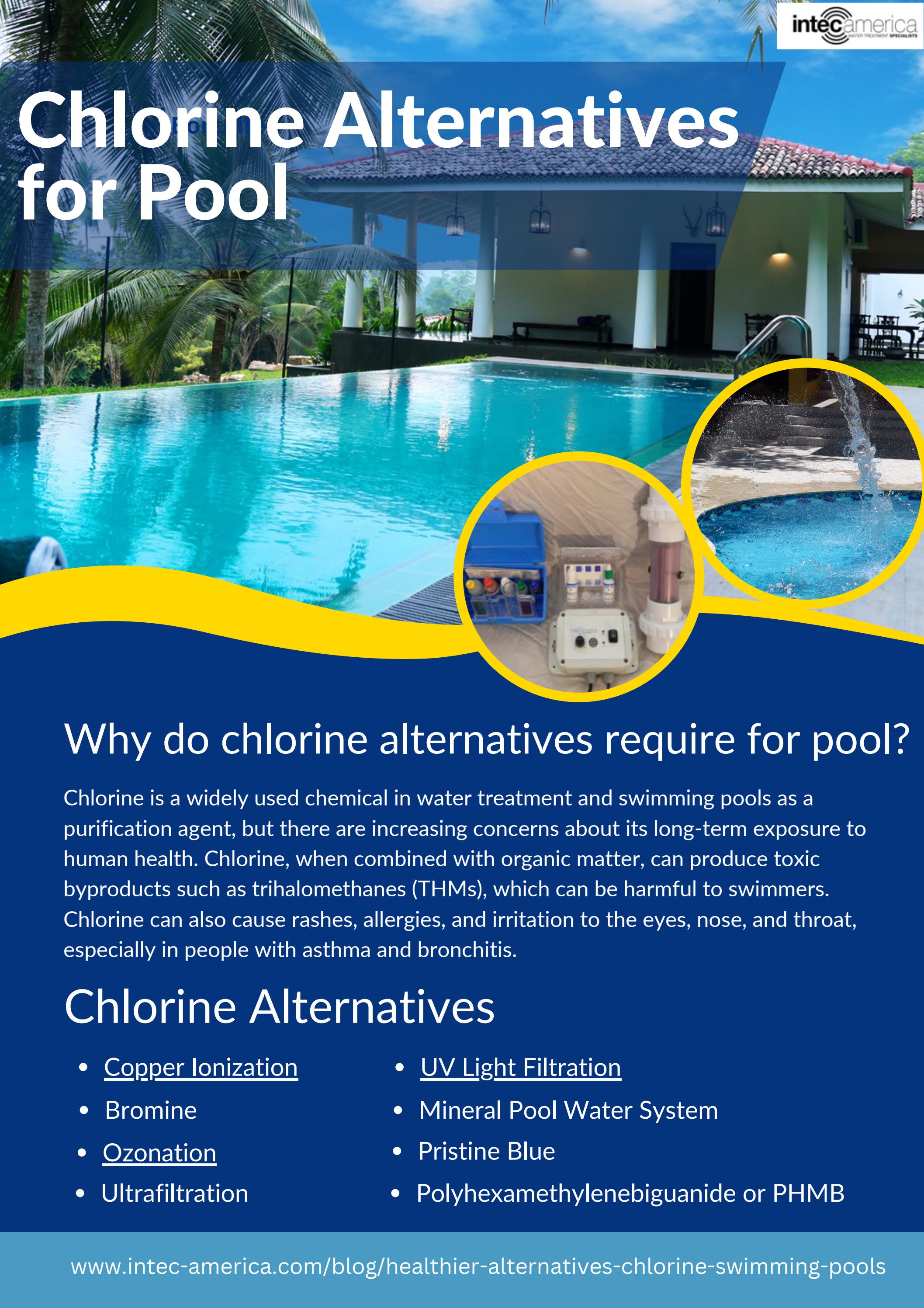 Switching to Chlorine Alternatives for Your Pool by Intec America