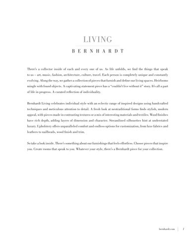 Bernhardt Living 2023 Supplement 第 3 页