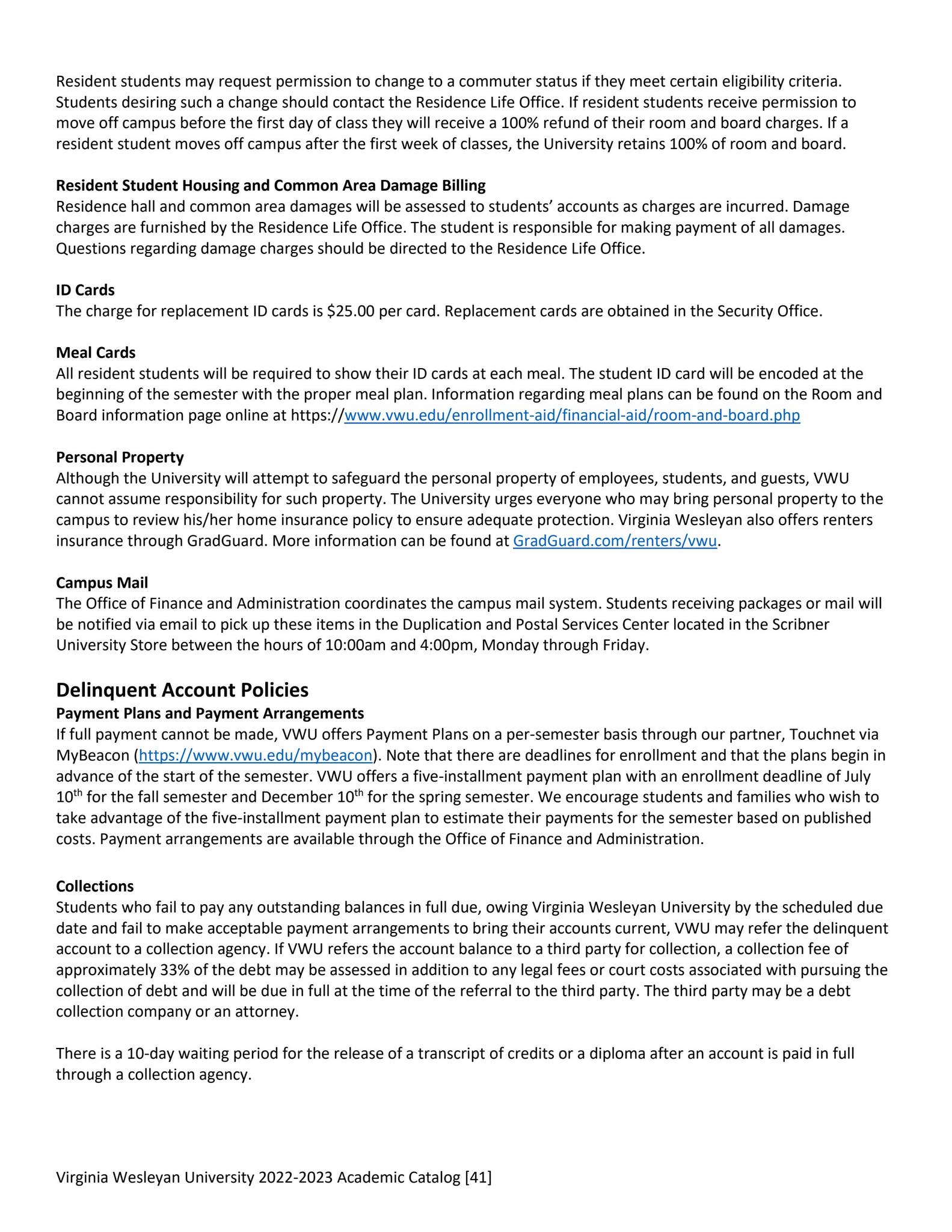 20222023 VWU Academic Catalog by Virginia Wesleyan University Issuu