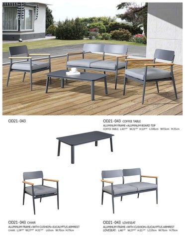 4artstudios 家具目录 · 户外 家具 - 家具 für den Aussenbereich 第 10 页