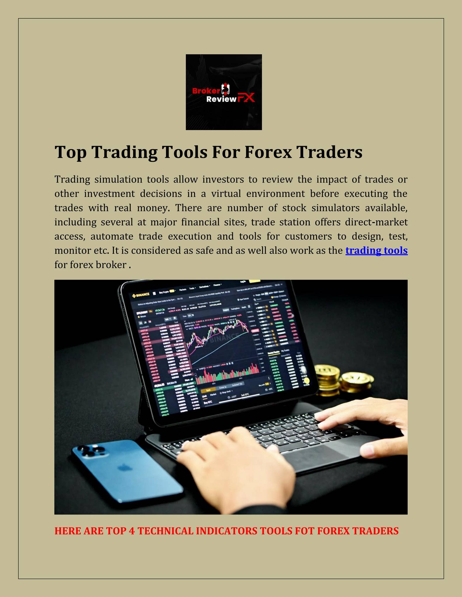 Top Trading Tools For Forex Traders by Broker Reviewfx - Issuu