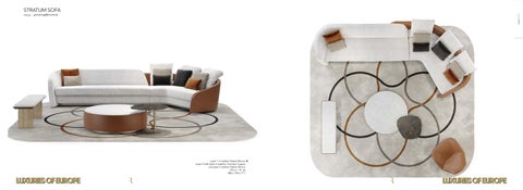 luxuriesofeurope 家具目录 · Sofas and Low Tables 2022 第 13 页