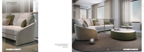 luxuriesofeurope 家具目录 · Sofas and Low Tables 2022 第 15 页