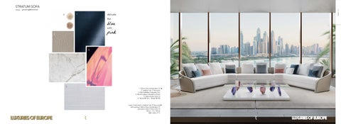luxuriesofeurope 家具目录 · Sofas and Low Tables 2022 第 16 页