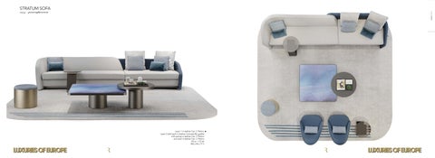 luxuriesofeurope 家具目录 · Sofas and Low Tables 2022 第 18 页