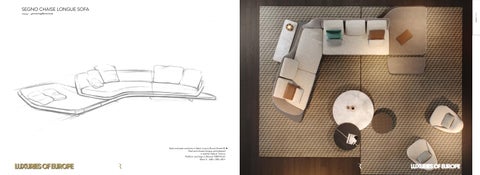 luxuriesofeurope 家具目录 · Sofas and Low Tables 2022 第 19 页