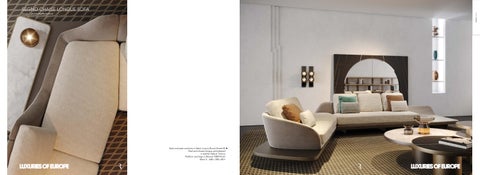luxuriesofeurope 家具目录 · Sofas and Low Tables 2022 第 20 页