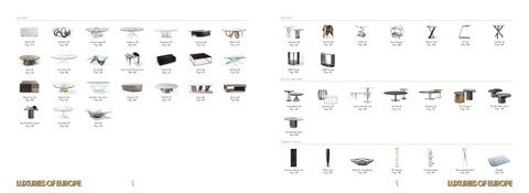 luxuriesofeurope 家具目录 · Sofas and Low Tables 2022 第 4 页