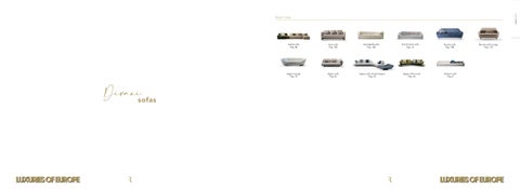 luxuriesofeurope 家具目录 · Sofas and Low Tables 2022 第 5 页