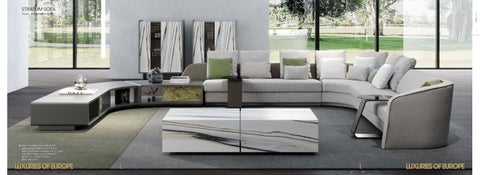luxuriesofeurope 家具目录 · Sofas and Low Tables 2022 第 9 页