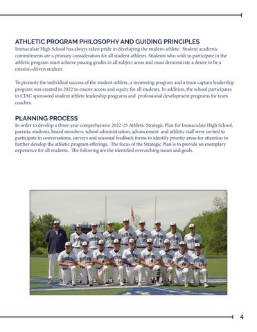 Athletic Program Strategic Plan 2022-2025 第 5 页