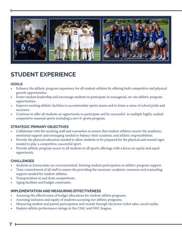 Athletic Program Strategic Plan 2022-2025 第 8 页