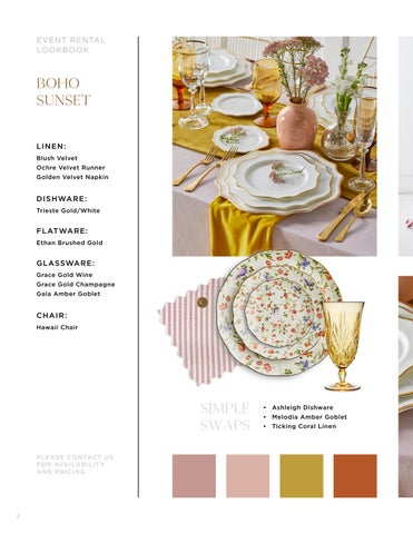 Event Rental 家具型录 第 2 页