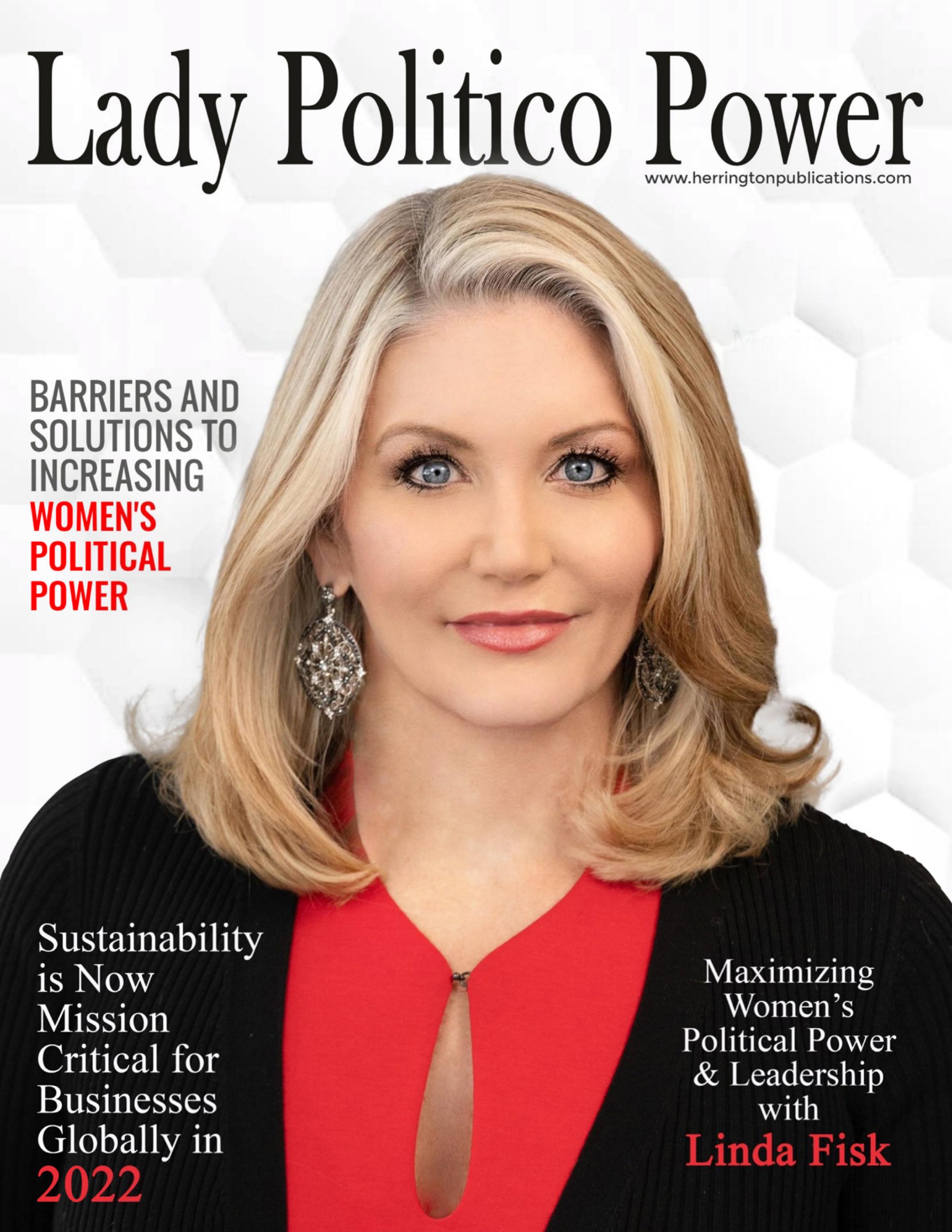 Lady Politico Power Magazine Linda Fisk by Herrington Publications