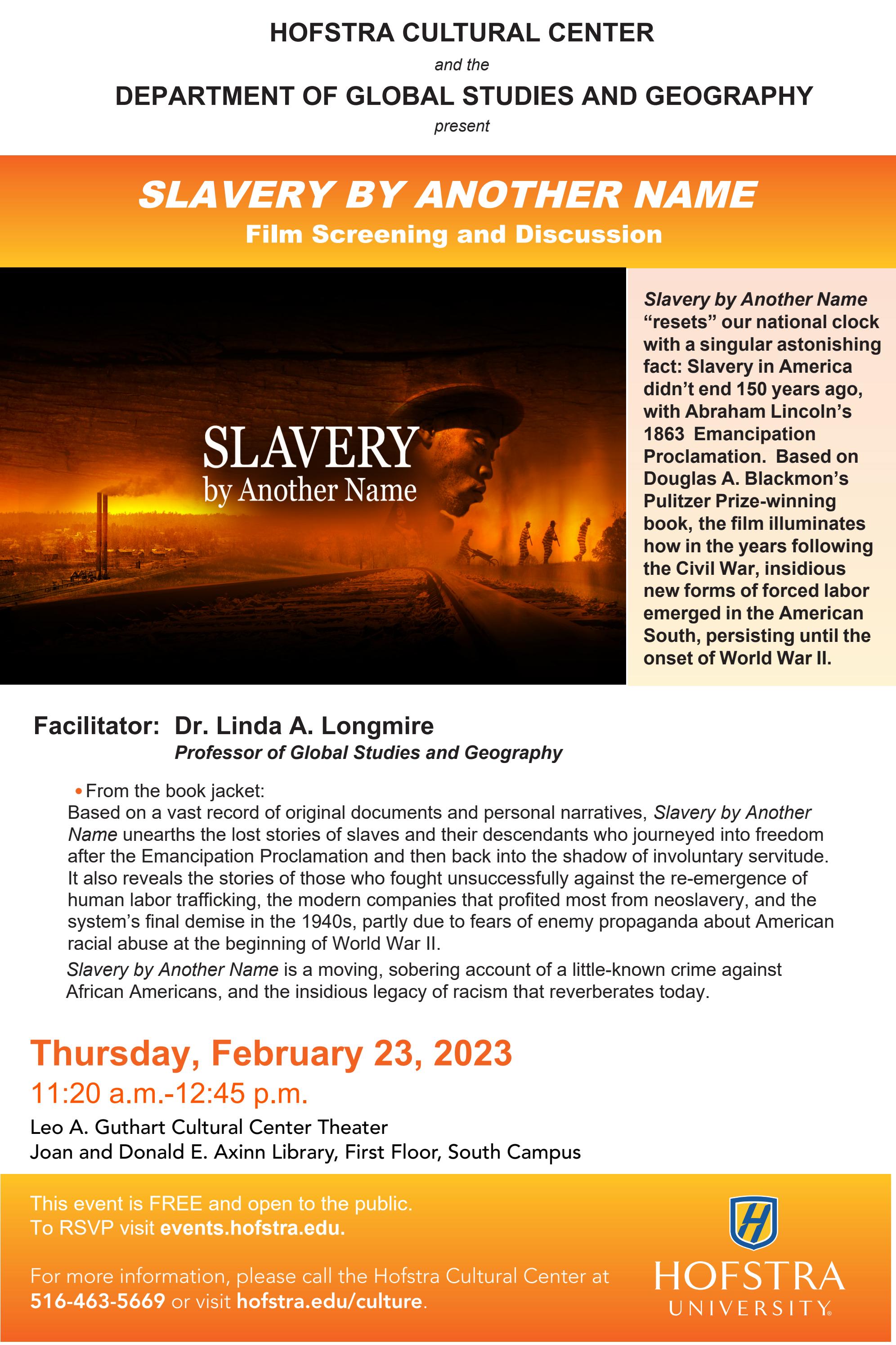 SLAVERY BY ANOTHER NAME by Hofstra University Issuu