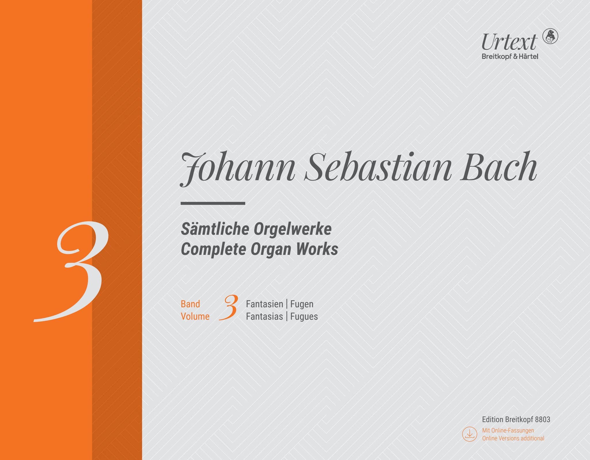 EB 8803 - Bach, Orgelwerke Band 3 by Breitkopf & Härtel - Issuu